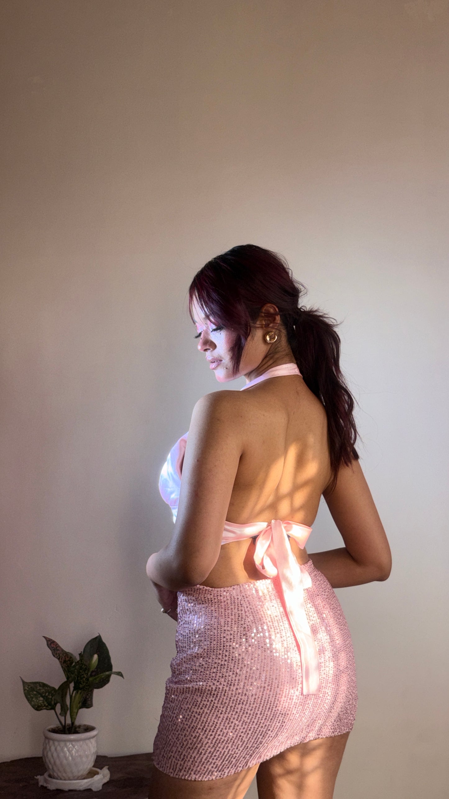 Martini mini skirt