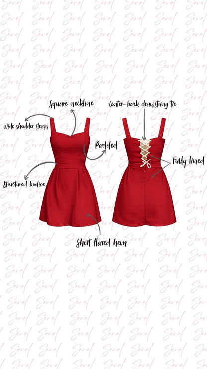 Merlot Mini Dress