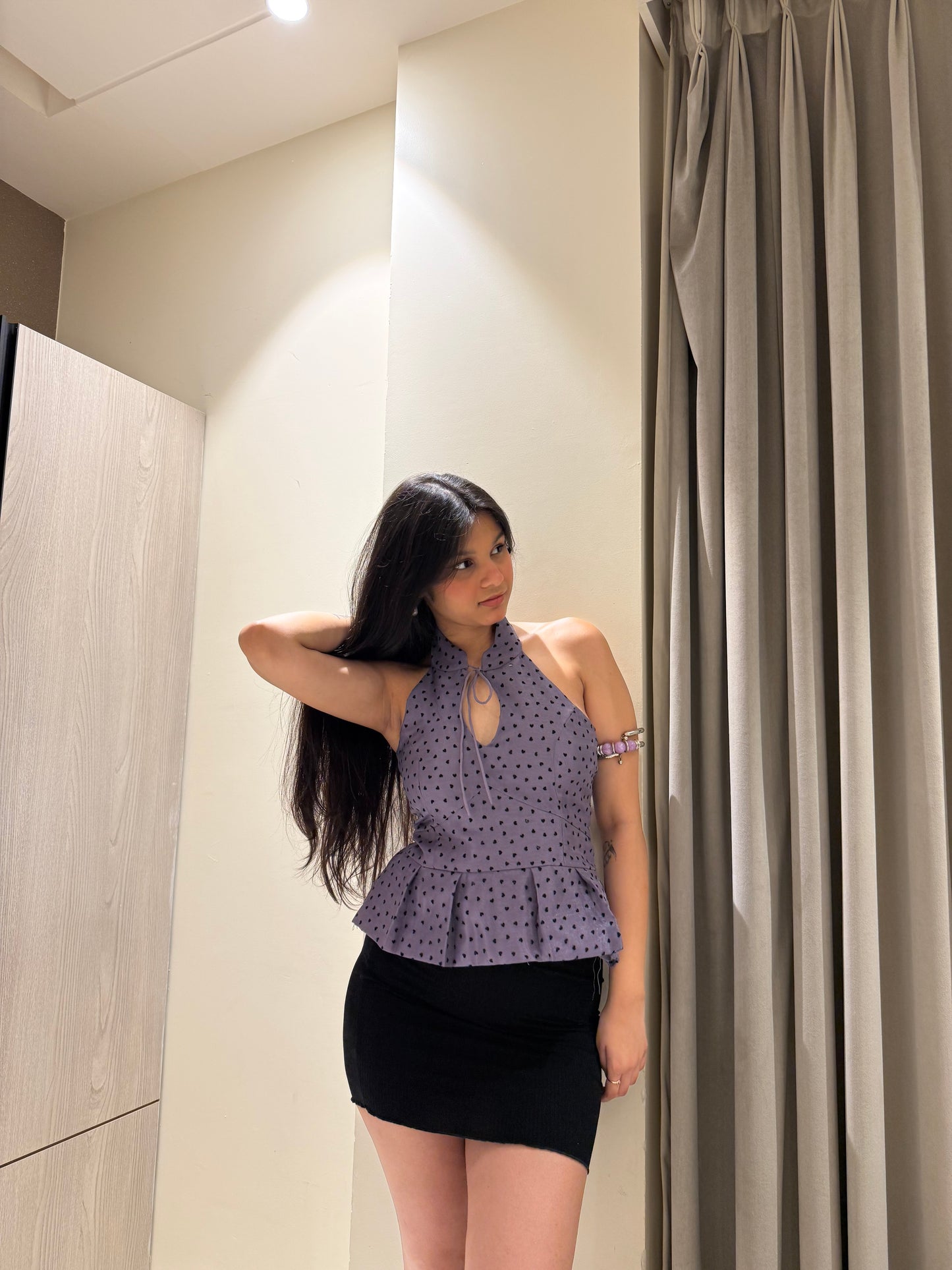 Seona Peplum Top