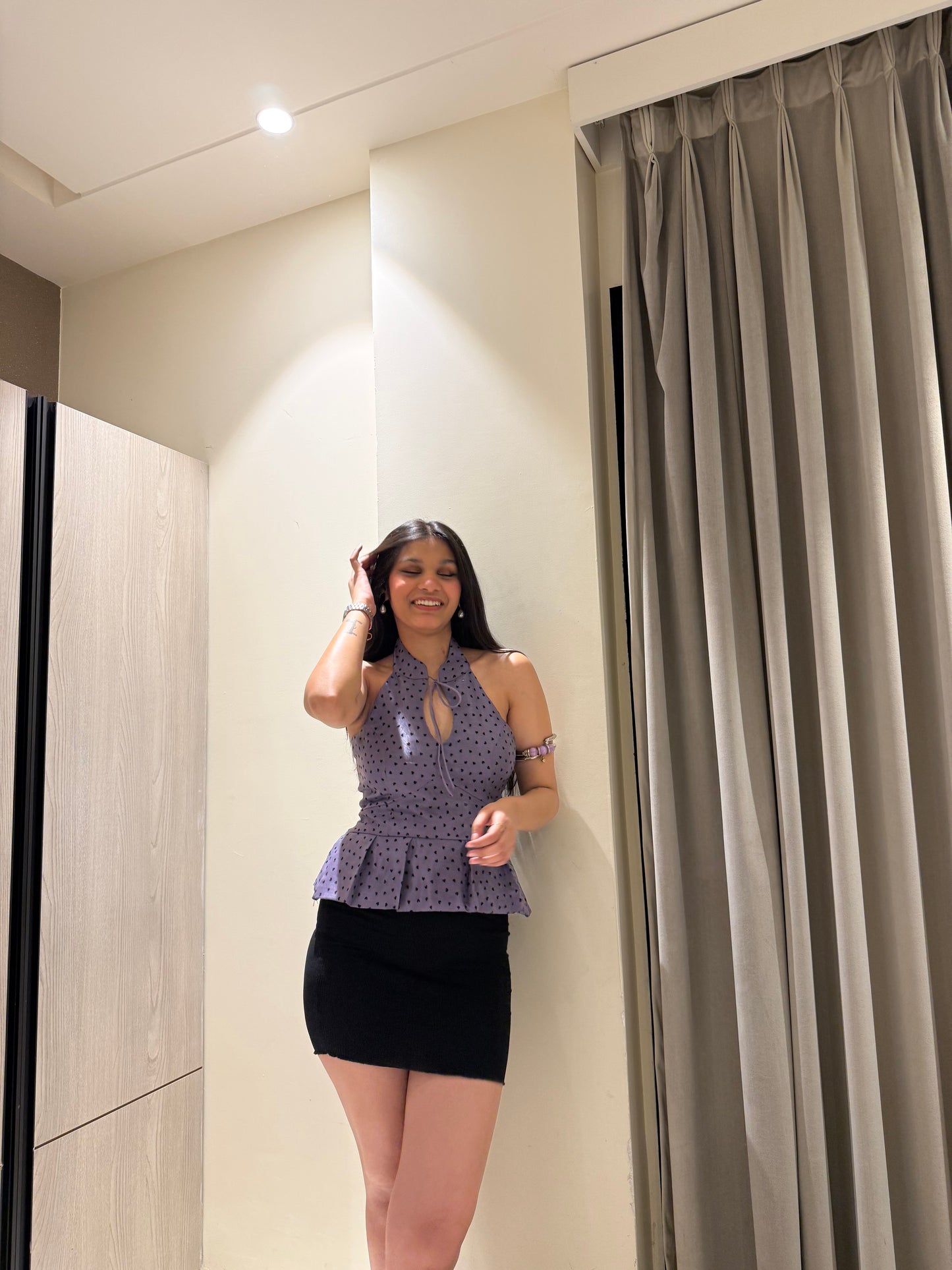 Seona Peplum Top
