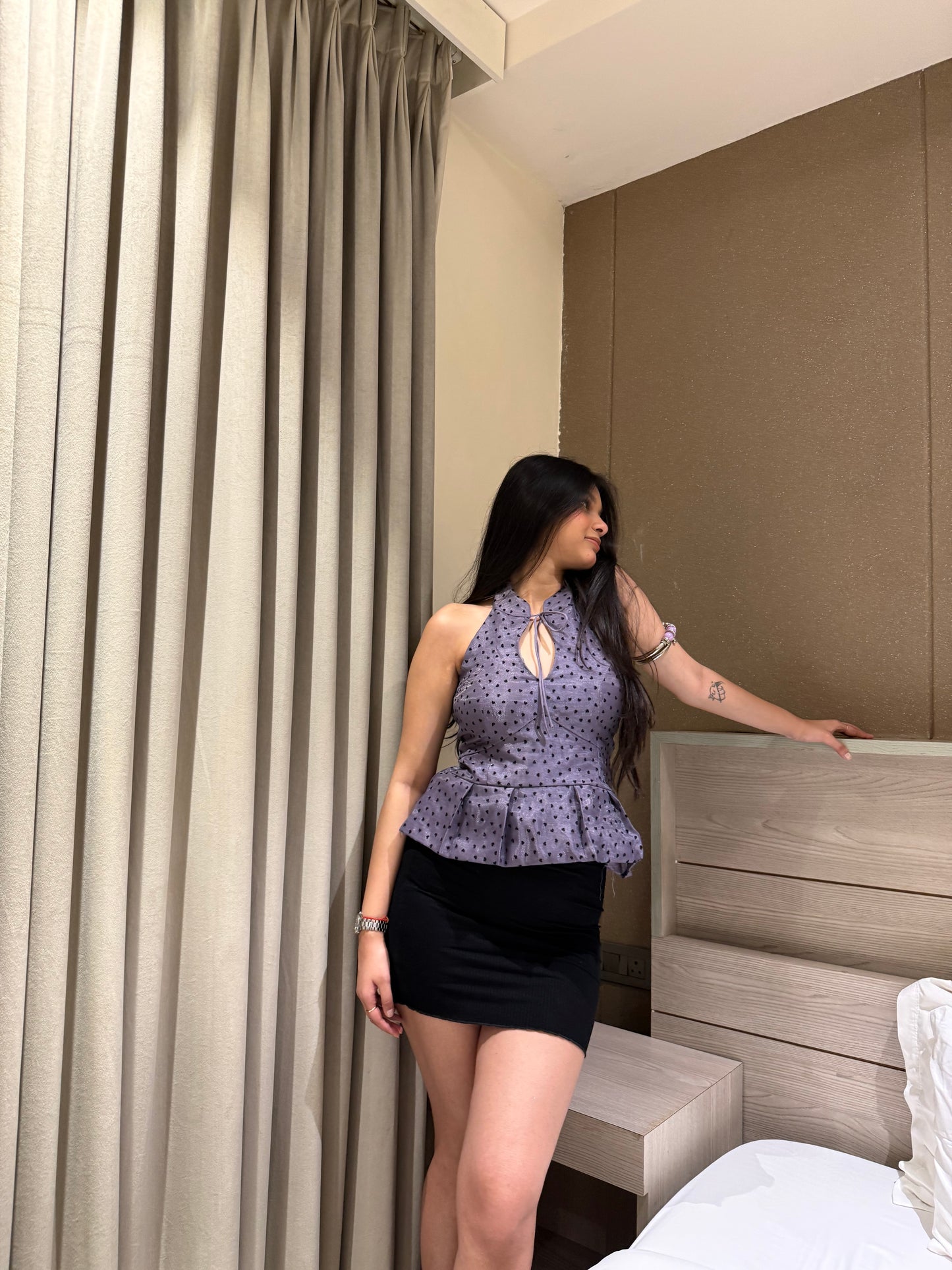 Seona Peplum Top
